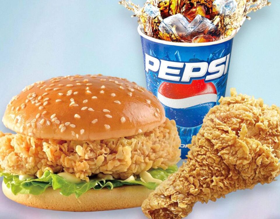 chicken burger combo