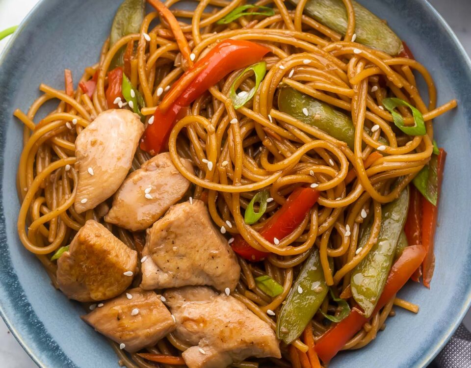 chicken noodles